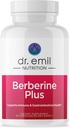 DR. EMIL NUTRITION Berberine 500mg Capsules | Cinnamon Supplement | MTC Oil & Milk Thistle | Berberine HCL | Made in The USA | 30-Day Supply