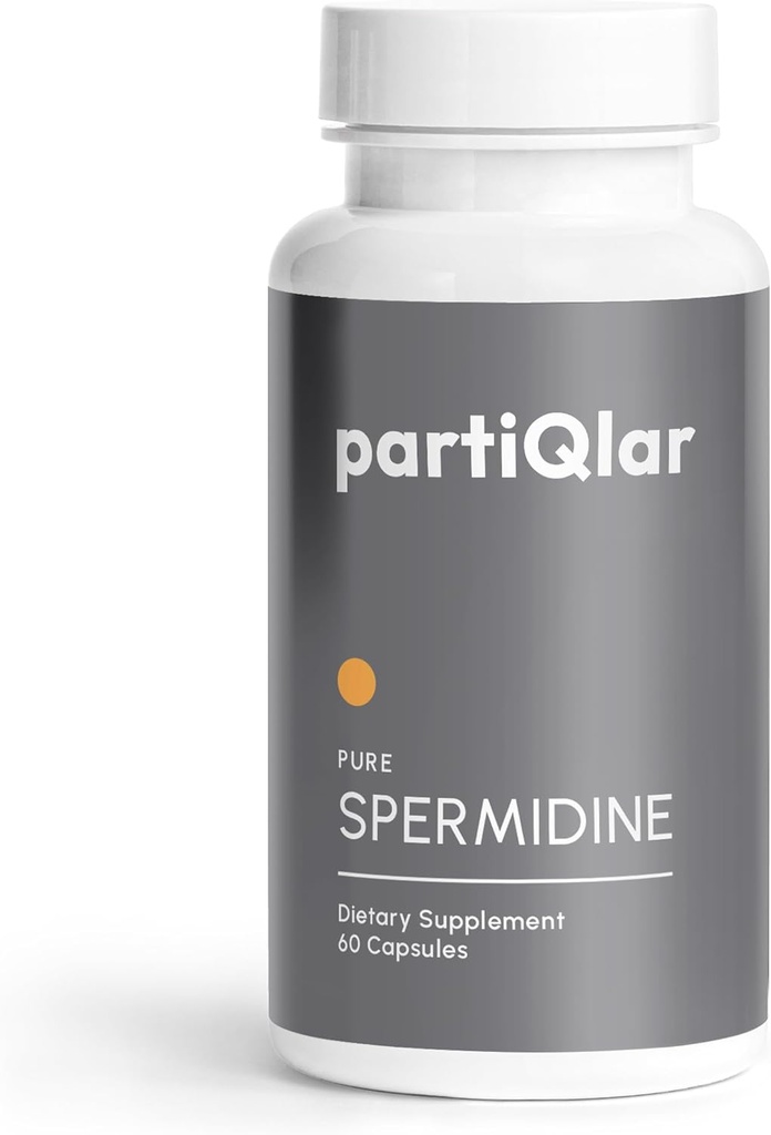 Spermidine Supplement - 99% Purity - 8 mg per Capsule - 3rd Party Lab Tested - for Men & Women Cellular Renewal, Longevity - Made in USA - 60 Capsules
