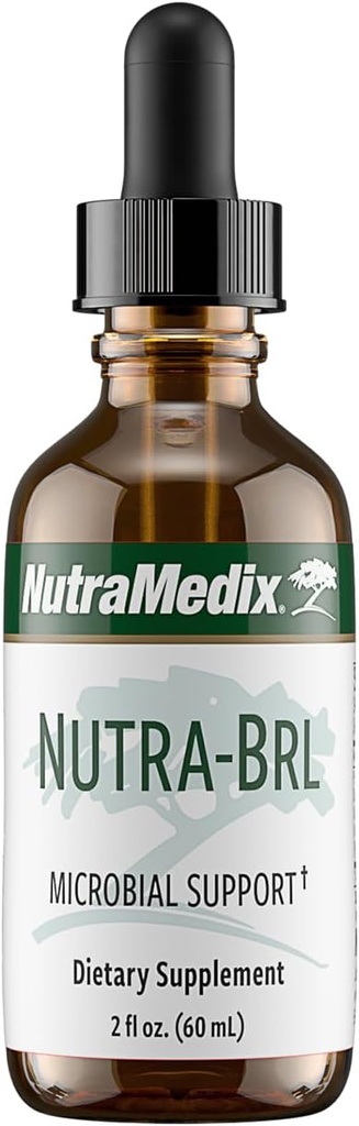 Nutramedix Nutra BRL - Liquid Herbal Supplement for Gut Health & Immune Support - Samento & Banderol for Digestive Health - Immune System Booster Supplement (60mL)