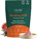 Glow Bloating SOS Drink Powder, Bloating Relief for Women with Morosil & Digestive Enzymes, for Water Retention, Metabolism, Gut Health & Immune Support, Citrus Orange - Dietitian Co-Developed