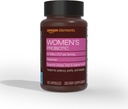 Amazon Elements Women's Probiotic 50 billion CFU per serving, vegetarian, Supports Urinary Track and Vaginal Health, 60 capsules