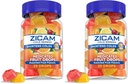 Zicam Cold Remedy Zinc Medicated Fruit Drops, Assorted Flavors, Homeopathic, Cold Shortening Medicine, Shortens Cold Duration, 25 Count (Pack of 2)