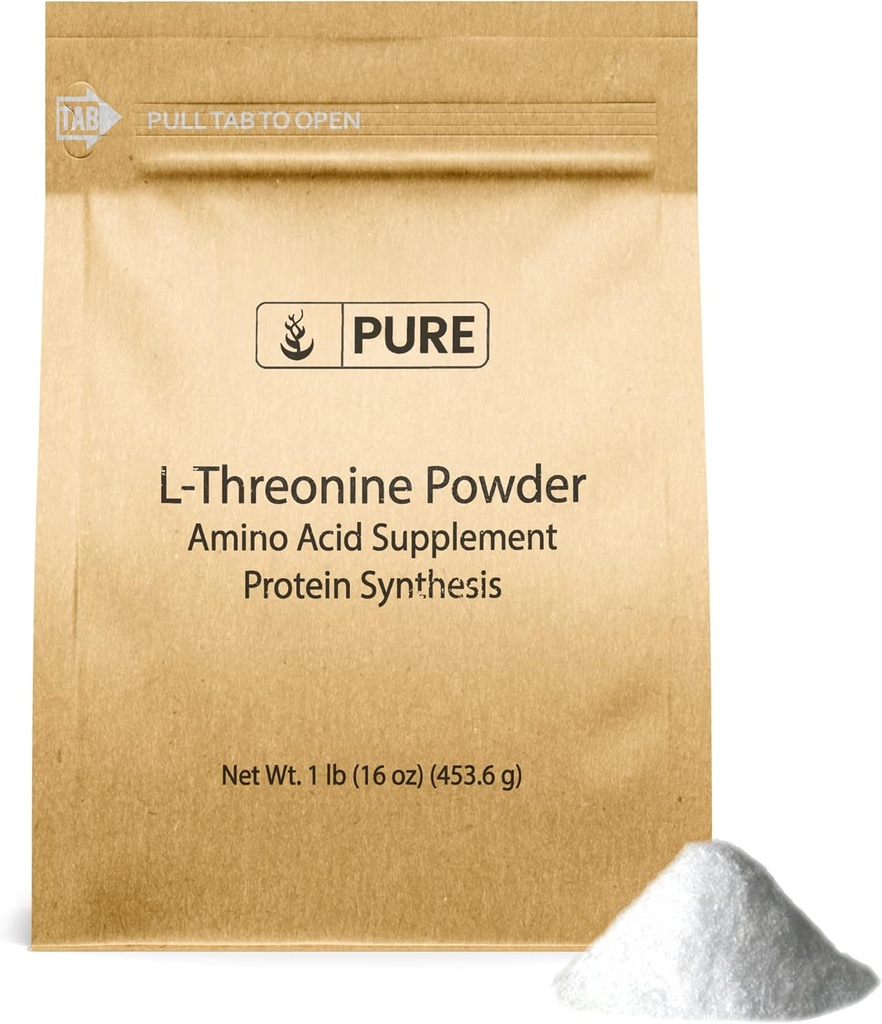 PURE ORIGINAL INGREDIENTS L-Threonine (1lb) Essential Amino Acid, Dietary Supplement Powder