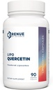 Renue By Science Quercetin | High Strength Liposomal Quercetin Supplements | 90 Quercitin Capsules - 150mg Quercetin per Serving | Non-GMO | Made in The USA & Third-Party Tested