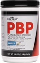 Beverly International PBP, Plant Based Protein. Vegan, Gluten, Dairy, Soy-Free. Great Vanilla Taste, Smooth, Easy to Digest, 21g Protein per Serving, (15 Servings) 1lb. Complete Amino Acid Profile.