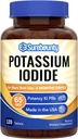 Potassium Iodide 65MG, 4 Months Supply, 120 Tablets, YODO Naciente, Ki Tablets, Made in USA, Thyroid Support, KI Potassium Iodide Dietary Supplement