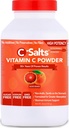 C-Salts Vitamin C Powder Supplement - 100% Pure High Dose Buffered Vitamin C Powder for Immune Support - Organic, Sugar-Free, Vegan, Non-GMO, Stomach-Friendly, Blood Orange 26oz