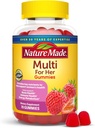 Nature Made Multivitamin For Women, Womens Gummy Multivitamins for Daily Nutritional Support, 70 Multi Vitamin Gummies, 35 Day Supply