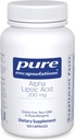 Pure Encapsulations Alpha Lipoic Acid 200 mg - 200mg ALA - Liver & Antioxidant Support* - for Nerve Health & Carb Metabolism - Vegan & Non-GMO Supplement - 120 Capsules
