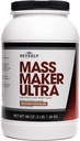 Beverly International Mass Maker Ultra Chocolate, 14 Servings, 3lb. Build Lean Mass Like a Pro. Milk Protein Isolate, Whey Protein Isolate + Egg. MCT Oil. Clean Carbs, Great Taste