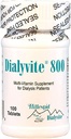 Hillestad Labs Dialyvite 800 Multi-Vitamin Supplement for Dialysis Patients, 100 Tablets, Yellow, Original