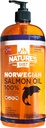 Nature's Diet Pet 32 oz Norwegian Salmon Oil Dogs & Cats - Natural Support for Joint Function Immune Heart Health Appetite Skin & Coat Omega 3 6 9 Liquid Food Topper EPA DHA Fatty Acids