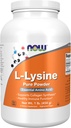 NOW Foods Supplements, L-Lysine (L-Lysine Hydrochloride) Powder, Supports Collagen Synthesis*, Amino Acid, 1-Pound