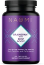 NAOMI Brainspan™ with BDNF Boost - Fast-Acting Support for Healthy Brain Function & Performance, Lion's Mane Mushroom, Ginkgo Biloba Extract, Garden Sage, Spanish Sage - 60 Capsules, 30-Day Supply