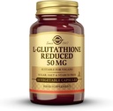 Solgar Reduced L-Glutathione Vegetable Capsules, 50 Mg, 30 Count