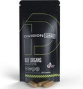 Divisionone Beef Organ Supplement - Primal Blend with Liver, Heart, Kidney, Beef Liver Supplement Grass Fed, Organ Meat Supplements for Humans, Non-GMO, 120 Caps.