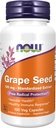 NOW Supplements, Grape Seed 100 mg - Standardized Extract, Highly Concentrated Extract with a Minimum of 90% Polyphenols, with Vitamin C, 100 Veg Capsules
