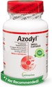 Vetoquinol Azodyl Kidney Health Supplement for Dogs & Cats, 90ct - Probiotic Pet Wellbeing - Help Support Kidney Function & Manage Renal Toxins - Renal Care Supplement - Easy-to-Swallow Small Caps