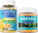 Omega3 + Turmeric, Kava Calm Gummies
