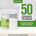 NaturalSlim Magicmag Pure Magnesium Citrate Powder Stress, Constipation, Muscle, Heart Health, and Sleep Support | Honey Chamomile Flavored Magnesium Supplement - 8oz Drink Mix (2 Pack)