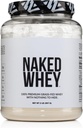 NAKED Whey 2LB 100% Grass Fed Whey Protein Powder - Only 1 Ingredient, Unflavored Whey Protein, Undenatured, Gluten Free, Soy Free, No GMOs, No Preservatives
