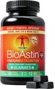 Nutrex Hawaii BioAstin Hawaiian Astaxanthin - 12mg, 60 Gummies - Farm-Direct Premium Antioxidant Supplement to Support Eye, Skin, Joint & Immune System Health - Non-GMO & Gluten-Free