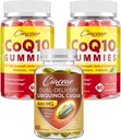 Ubiquinol CoQ10 600 MG 60 Softgels Bundle with CoQ10 Gummies 400 MG 120 Count