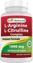 Best Naturals Arginine Citruline Complex 1000 Mg 120 Tablets