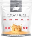 Granite Nutrition Protein Powder - Premium 5-Source Blend (Whey, Casein, Egg, Grass-Fed Beef) for Lean Muscle and Recovery - Peanut Butter Flavor, 30 Servings