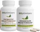 BiOptimizers - P3-OM (60 Capsules) and Magnesium Breakthrough 4.0 (60 Capsules) Supplement Bundle