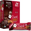 NuGo Dark Chocolate Pretzel and Sea Salt, 12g Protein Bar, Vegan, Gluten Free, Non-GMO, Kosher Pareve, 24 Count