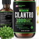 HERBIFY Cilantro Tincture - Herbal Cilantro Supplement for Detox - Rich Source of Antioxidants - Supports Heart and Body Cleanse - Made in USA - Cilantro Extract 4 Fl Oz