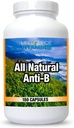 LifeSource Vitamins All Natural Anti-B for Immune Support, 14 All Natural Ingredient with Echinacea & Garlic Extract, 180 Immune Defense Capsules