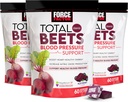 Force Factor Total Beets Blood Pressure Support Supplement with Beets Powder, Great-Tasting Chewables for Heart-Healthy Energy, and Increased Nitric Oxide, 180 Chews, 3-Pack