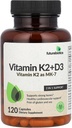 Futurebiotics Vitamin K2 + D3, 120 Capsules