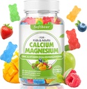 softbear Calcium Magnesium Zinc Gummies for Women, Calcium Magnesium Supplement with Vitamin D3 for Bone Strength, Vegan, Sugar-Free, Mixed Fruit Flavor 60 Count