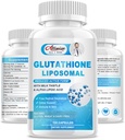 Liposomal Glutathione 1000mg, Glutathione Supplement with Milk Thistle 200mg, Alpha Lipoic Acid 300mg & Vitamin C 500mg, Immune Health Support, Liver Support, Skin Support