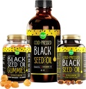 Maju Superfoods Black Seed Oil 3-in-1 Bundle, Gummies, Capsules, & Liquid