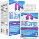 3-Month Lung & Respiratory Support (All-in-1) Supplement Complex Seasonal Formula | 10 Active Ingredients | Natural Daily Lung Nutrients | Respiratory Health Supplements | 90-Day Supply | 90 Capsules