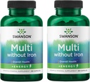 Swanson Active One Multivitamin Without Iron 90 Capsules (2 Pack)