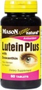 Mason Natural Lutein Plus with Zeaxanthin for Eye Health Tablets, 60 Count