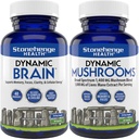 Stonehenge Health Dynamic Brain, Dynamic Mushrooms: Nootropics for Memory, Focus, Clarity Support