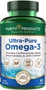 Purity Products - Ultra Pure Omega 3 ,60 softgels