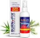 BurnFix® Hydrogel Burn Spray – 120 ml Instant Cooling Relief for 1st & 2nd Degree Burns, Sunburns & Scalds | Doctor-Recommended Moisturizing First Aid Essential for Kids & Adults