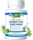 Digestive Enzymes for Gut Health – Bloating & Gas Relief Supplement – IBS Support, Probiotic-Infused Enzyme for Women & Men – Breaks Down Dairy, Carbs & Fats – Keto & Paleo Friendly – 90 Capsules