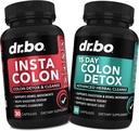 Colon Cleanser Detox Supplement Capsules - 15 Day Colon Cleanse Pills & Probiotic Herbal Cleansing - Daily Natural Bowel Movement Supplements for Intestinal Stomach Bloating Digestive Gut Support