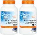 Doctor's BEST, (2 Pack Glucosamine Chondroitin MSM with OptiMSM, 240 Veggie Caps