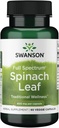 Swanson Full Spectrum Spinach Leaf 400 Milligrams 90 Veg Capsules