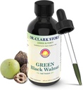 Original Green Black Walnut Hull Tincture (Extra Strength) by Dr. Hulda Clark, 4 oz