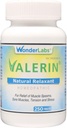 Wonder Laboratories Valerian Natural Relaxant for Tension Relief, Stress Relief, Leg Cramp Relief and Other Muscle Cramps Magnesium, Passion Flower, & Valerian Root Muscle Relaxant - (250ct)